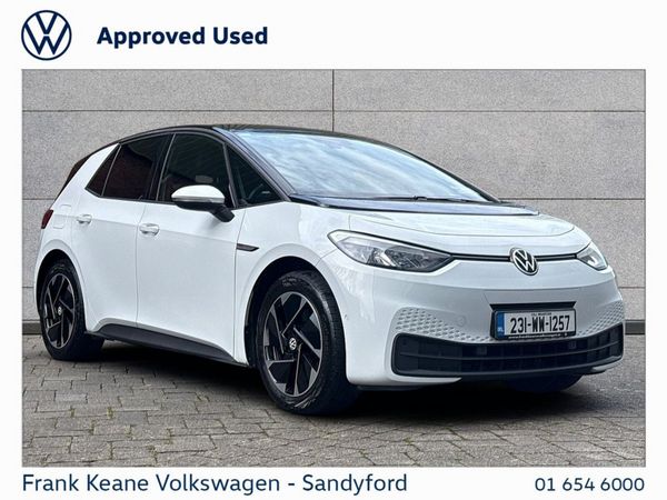 Volkswagen ID.3 Hatchback, Electric, 2023, White