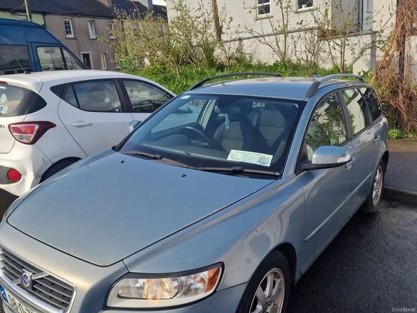 Volvo V50 Estate, Diesel, 2008, Blue