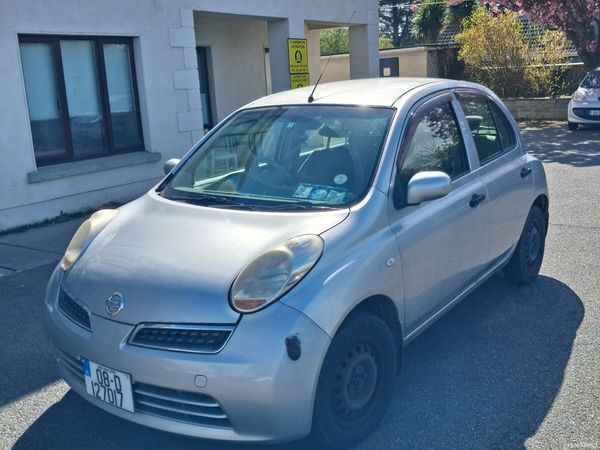 Nissan March Hatchback, Petrol, 2008, Silver