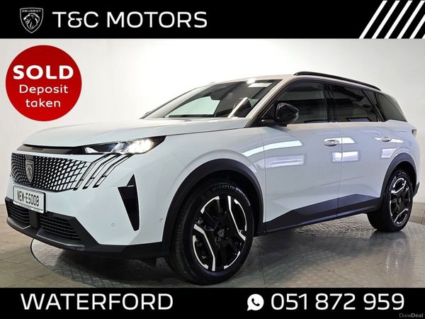 Peugeot 5008 MPV, Electric, 2026, White