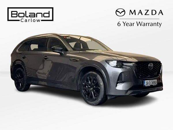 Mazda CX-80 SUV, Petrol Plug-in Hybrid, 2026, Grey