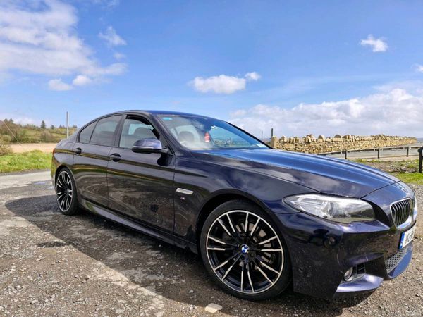 BMW 5-Series Saloon, Diesel, 2014, Black