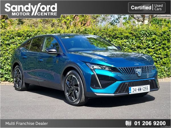 Peugeot 408 Hatchback, Petrol, 2024, Blue