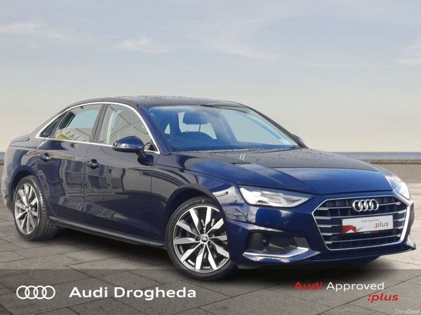 Audi A4 Saloon, Diesel, 2023, Blue