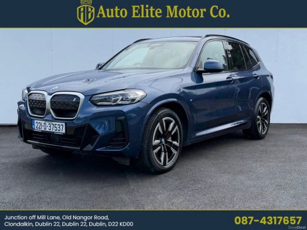BMW iX3 SUV, Electric, 2022, Blue