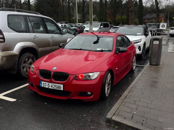 BMW 3-Series Coupe, Diesel, 2007, Red