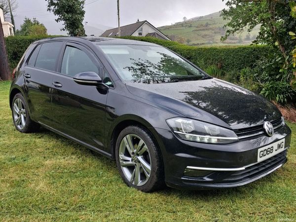 Volkswagen Golf Hatchback, Diesel, 2019, Black