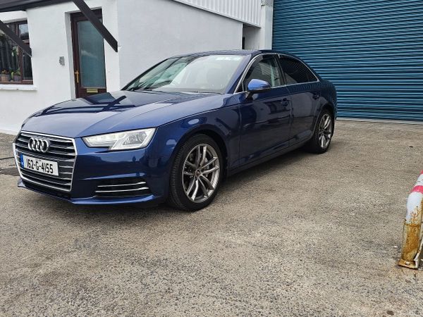 Audi A4 Saloon, Diesel, 2016, Blue
