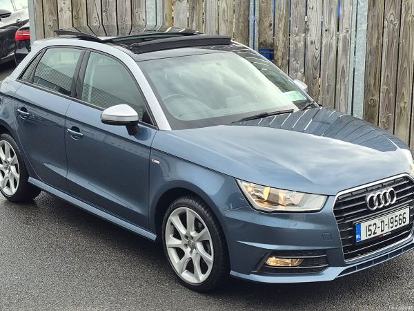 Audi A1 Hatchback, Petrol, 2015, Blue