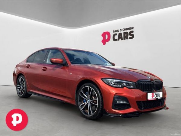 BMW 3-Series Saloon, Petrol Plug-in Hybrid, 2021, Orange