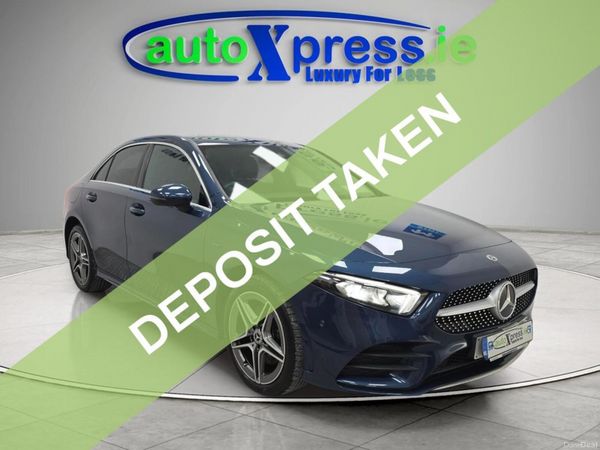 Mercedes-Benz A-Class Saloon, Petrol Plug-in Hybrid, 2021, Blue