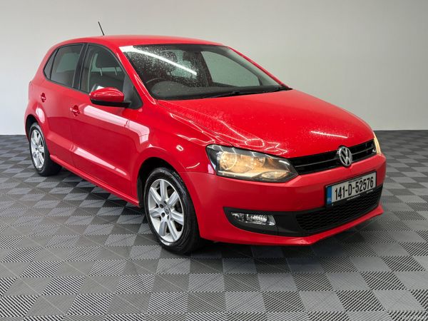 Volkswagen Polo Hatchback, Petrol, 2014, Red