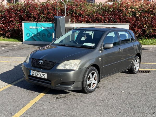 Toyota Corolla Hatchback, Petrol, 2003, Grey