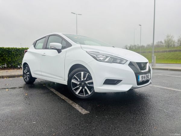 Nissan Micra Hatchback, Petrol, 2019, White