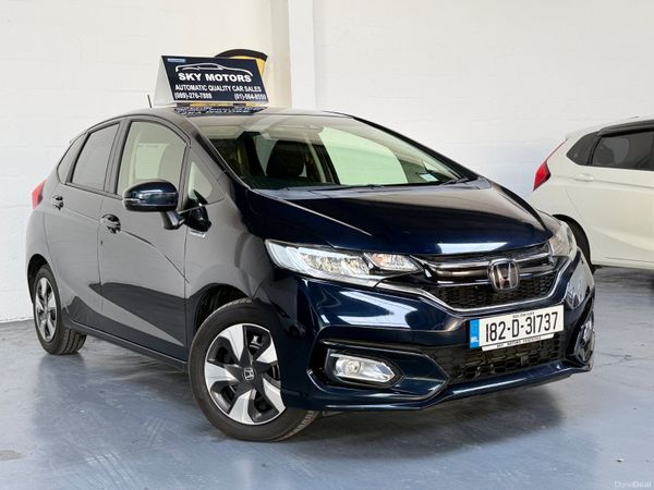 Honda Jazz Hatchback, Petrol Hybrid, 2018, Blue