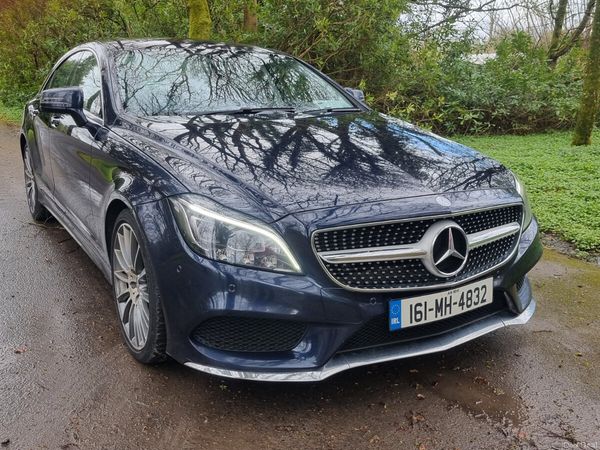 Mercedes-Benz CLS Coupe, Diesel, 2016, Blue