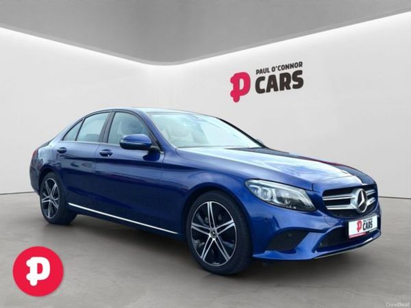 Mercedes-Benz C-Class Saloon, Diesel, 2021, Blue
