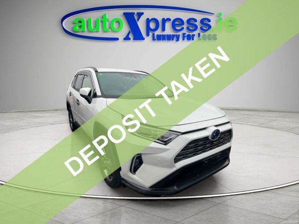 Toyota RAV4 SUV, Petrol Hybrid, 2021, White