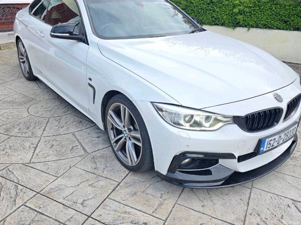 BMW 4-Series Coupe, Petrol, 2015, White