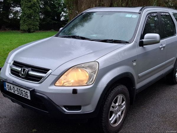 Honda CR-V SUV, Petrol, 2004, Silver