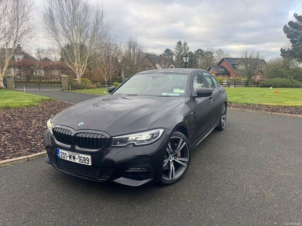 BMW 3-Series Saloon, Petrol Plug-in Hybrid, 2020, Black