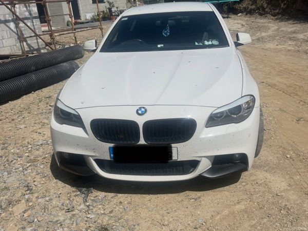 BMW 5-Series Saloon, Diesel, 2012, White