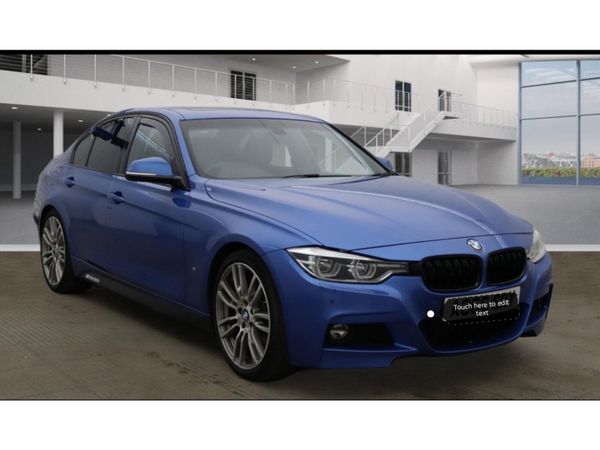 BMW 3-Series Saloon, Petrol Plug-in Hybrid, 2016, Blue