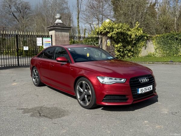 Audi A6 Saloon, Diesel, 2015, Red