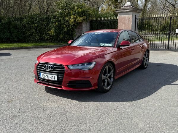 Audi A6 Saloon, Diesel, 2015, Red