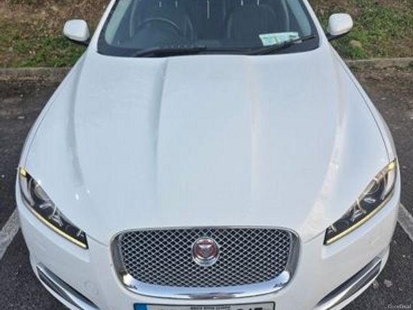 Jaguar XF Saloon, Diesel, 2014, White