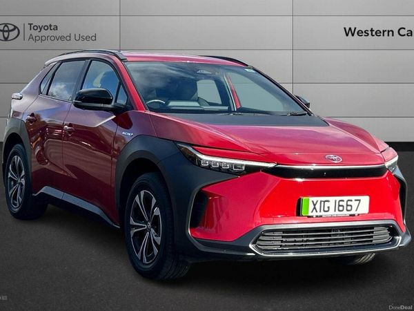 Toyota bZ4X SUV, Electric, 2023, Red