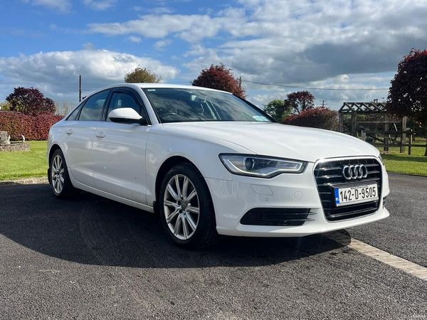 Audi A6 Saloon, Diesel, 2014, White