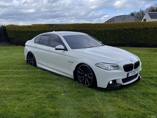 BMW 5-Series Saloon, Diesel, 2014, White