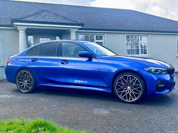 BMW 3-Series Saloon, Petrol Plug-in Hybrid, 2021, Blue