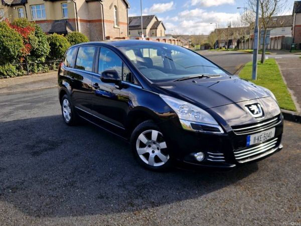 Peugeot 5008 MPV, Diesel, 2011, Black