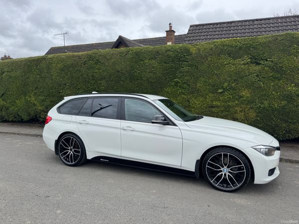 BMW 3-Series Estate, Diesel, 2015, White