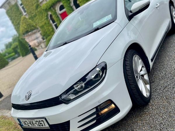 Volkswagen Scirocco Hatchback, Diesel, 2014, White
