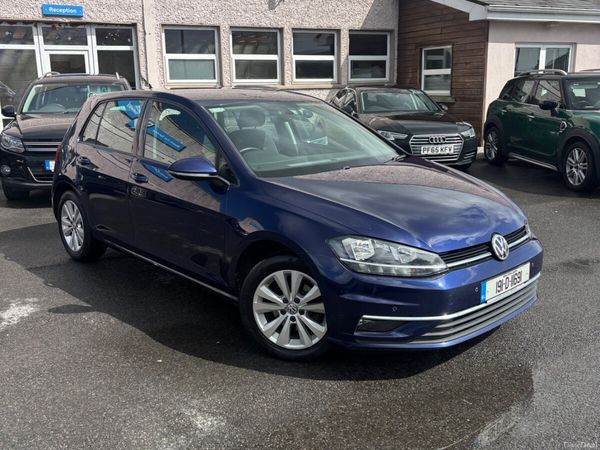 Volkswagen Golf Hatchback, Diesel, 2019, Blue