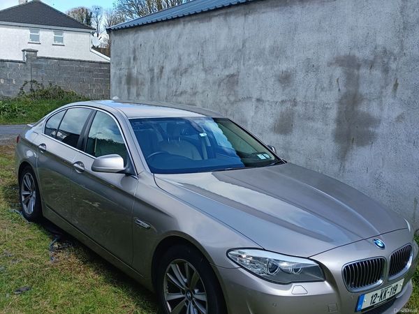 BMW 5-Series Saloon, Diesel, 2012, Silver
