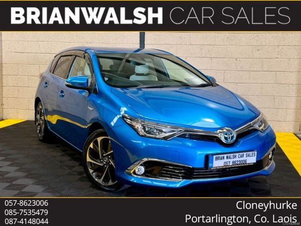 Toyota Auris Hatchback, Petrol Hybrid, 2017, Blue