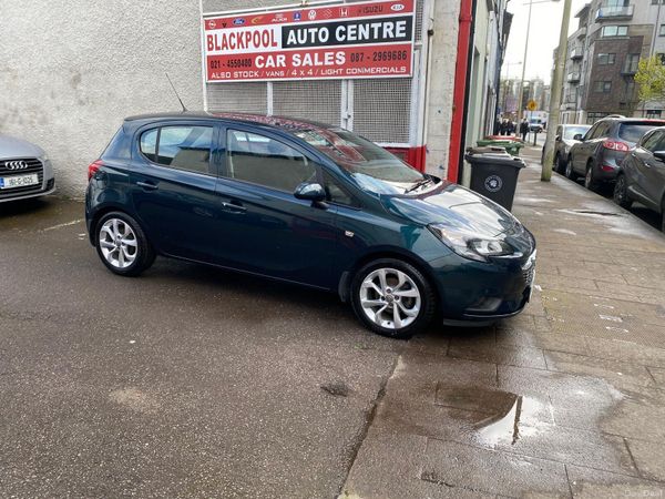 Opel Corsa Hatchback, Petrol, 2014, Green