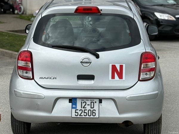 Nissan March Hatchback, Petrol, 2012, Silver