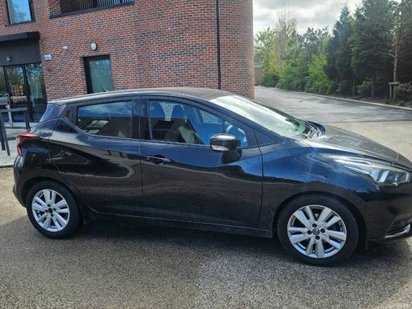 Nissan Micra Hatchback, Petrol, 2019, Black