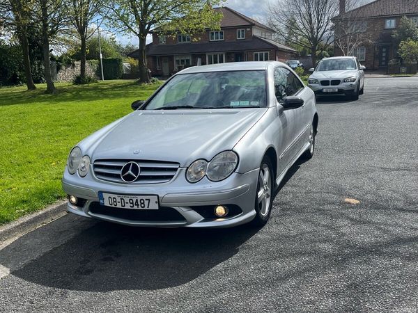 Mercedes-Benz CLK Coupe, Petrol, 2008, Silver