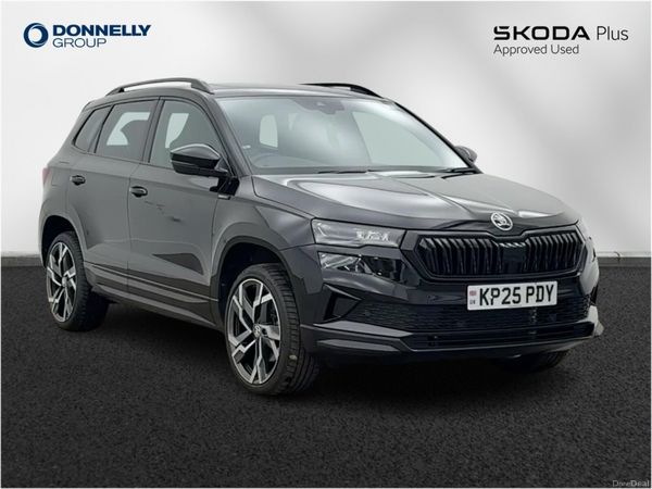 Skoda Karoq Estate, Petrol, 2025, Black