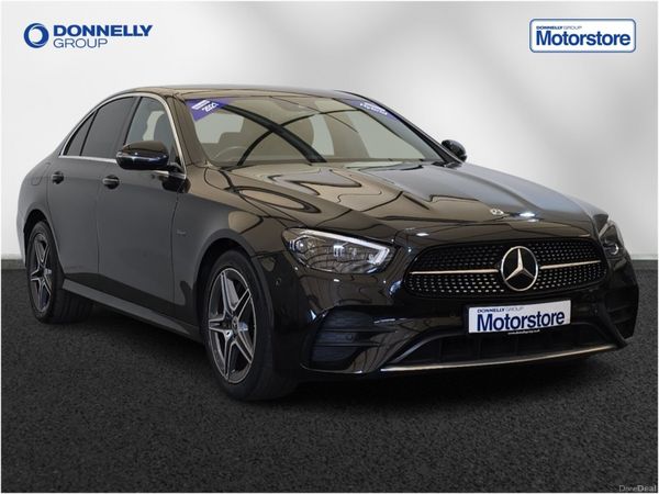 Mercedes-Benz E-Class Saloon, Diesel Hybrid, 2021, Black