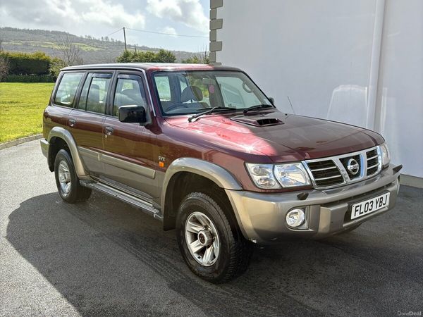 Nissan Patrol SUV, Diesel, 2003, Red
