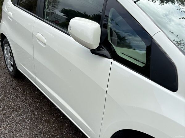Honda Fit Hatchback, Petrol Hybrid, 2011, White