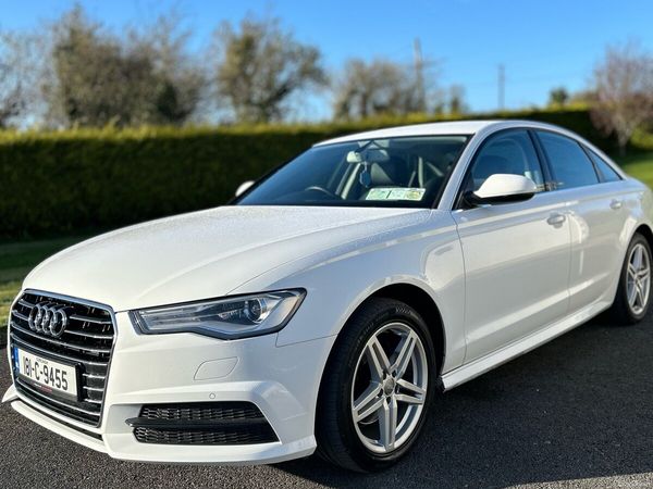 Audi A6 Saloon, Diesel, 2018, White