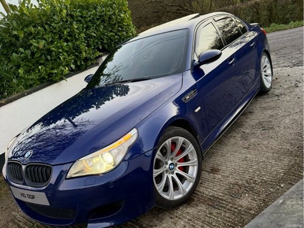 BMW M5 Saloon, Petrol, 2005, Blue
